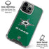 NHL Dallas Stars Distressed iPhone 16 Pro Clear Case